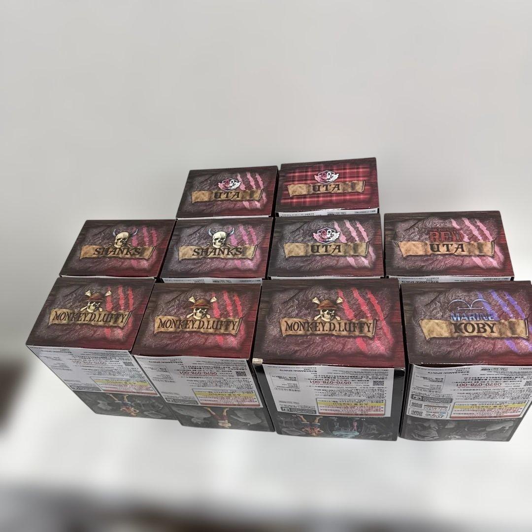 ワンピース フィギュア　DXFシリーズFIL M RED10体セット