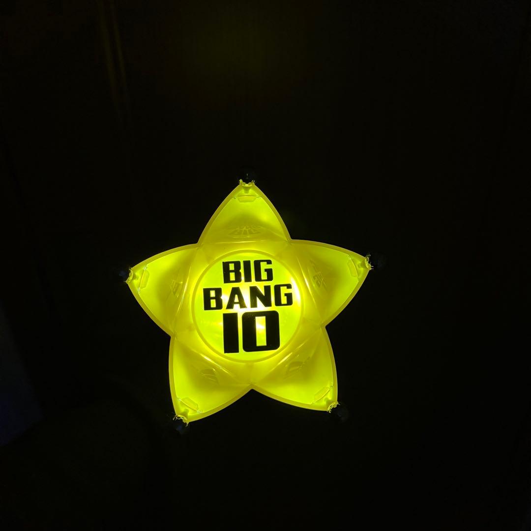 BIGBANG 10周年記念ヘッド付ペンライト