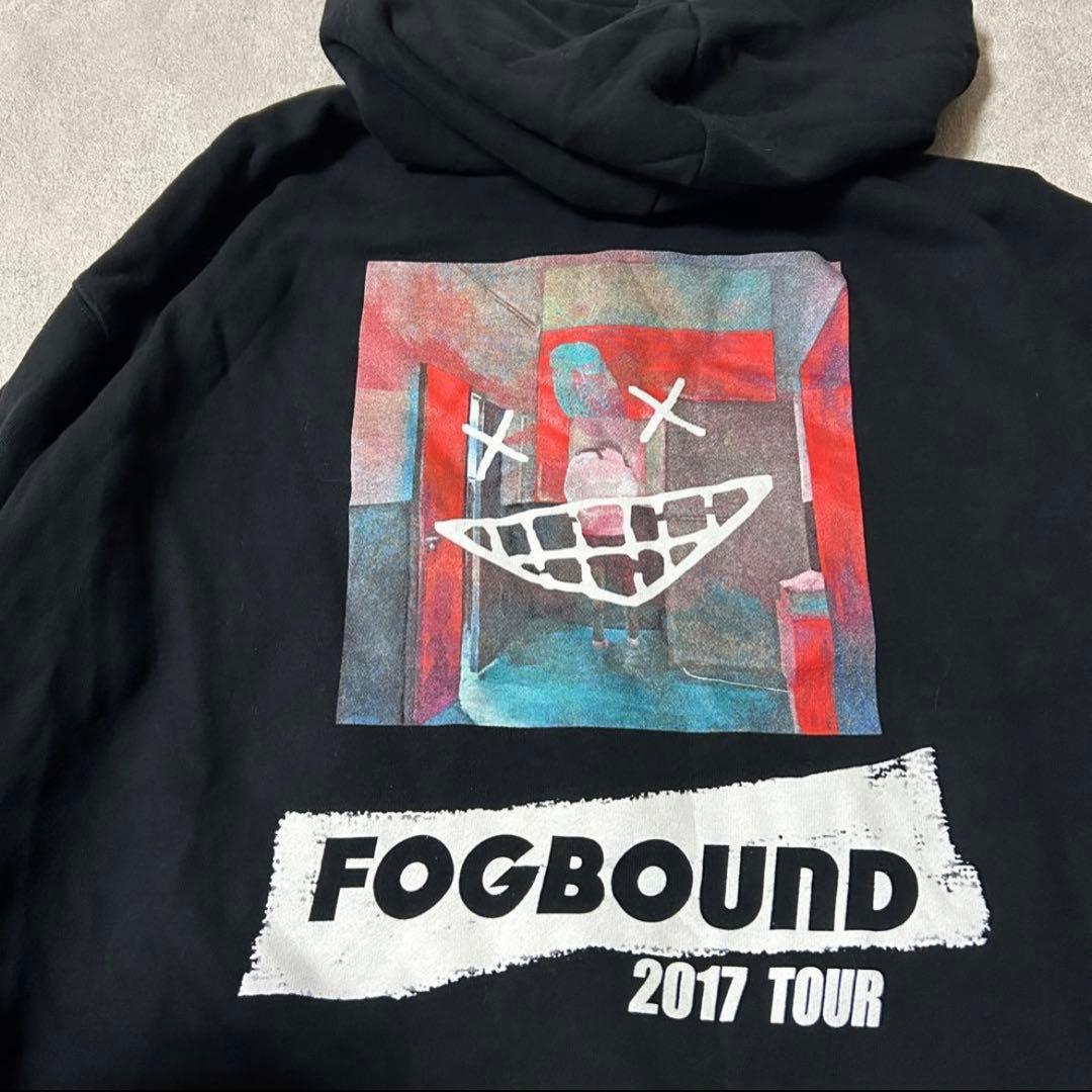 米津玄師 ジップパーカー ブラック FOGBOUND 2017 TOUR