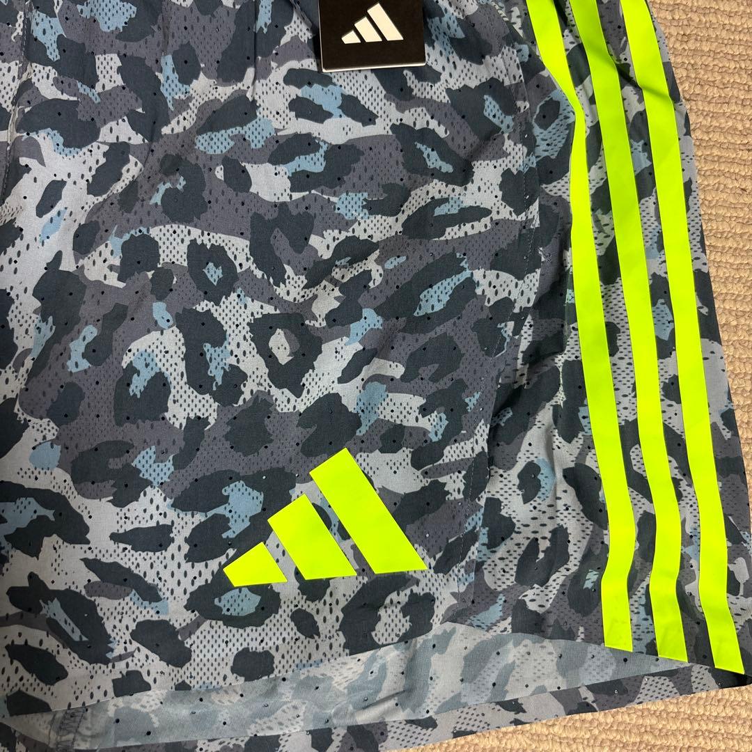 adidas レオパード柄 ランパン　Mサイズ ROAD TO RECORDS
