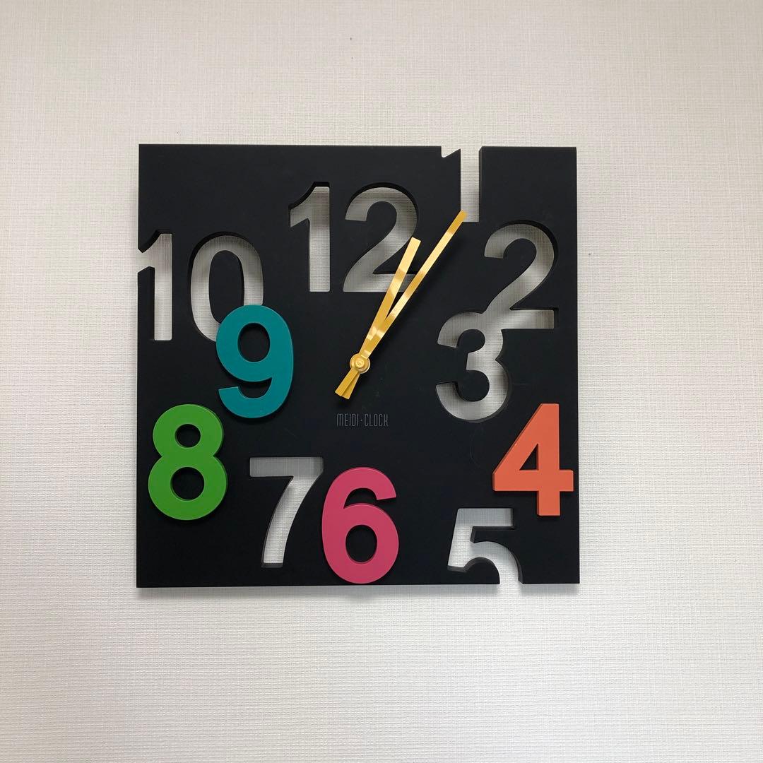 【早い者勝ち】MEIDI CLOCK メイヂ クロック 掛け時計
