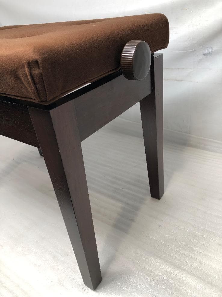 ※86758※ピアノ椅子 （茶色）★送料無料