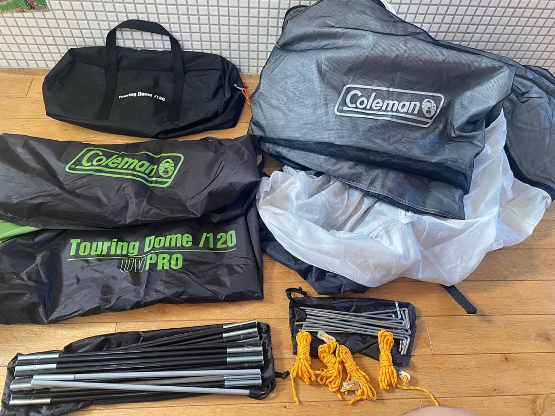 【Coleman】ツーリングドーム 120 コールマン 1回使用 ソロ テント