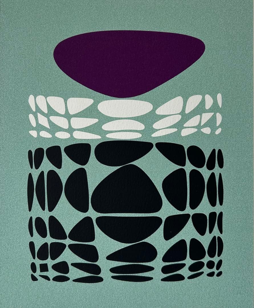 Victor Vasarely Beltica シルクスクリーン