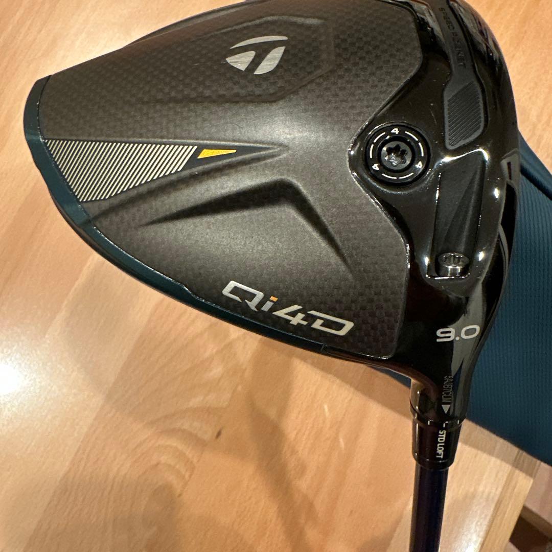 TaylorMade Qi4D 9.0° ドライバーVENTUS TR 6-S