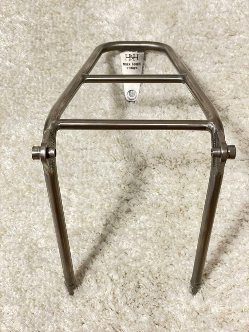 H&H チタンリアキャリア Brompton ブロンプトン