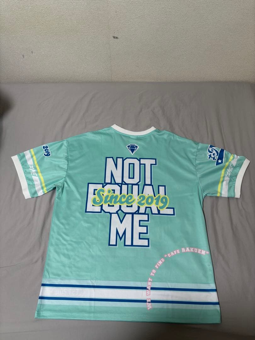 冨田菜々風　メンバーカラーユニフォームTシャツビッグサイズ
