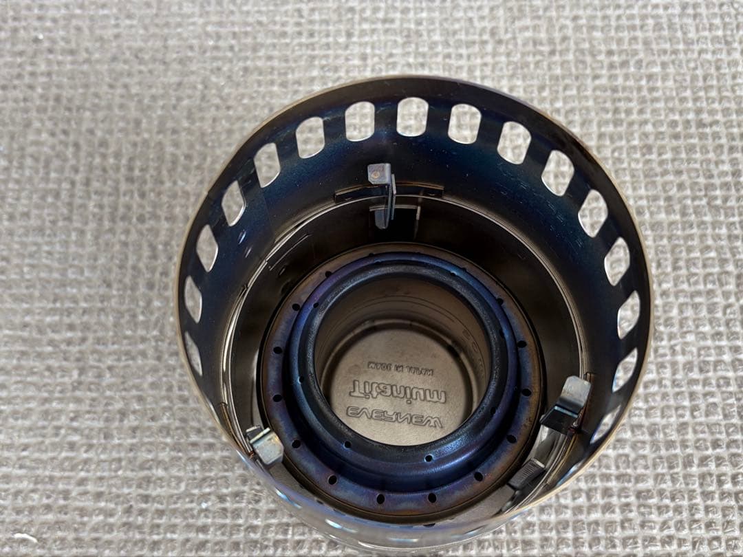 エバニューチタン　アルコールストーブマグポット 500 uesd