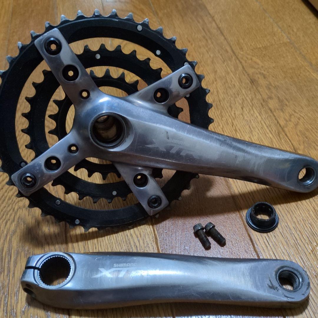 Shimano XTR クランクセット 3ギア　170mm