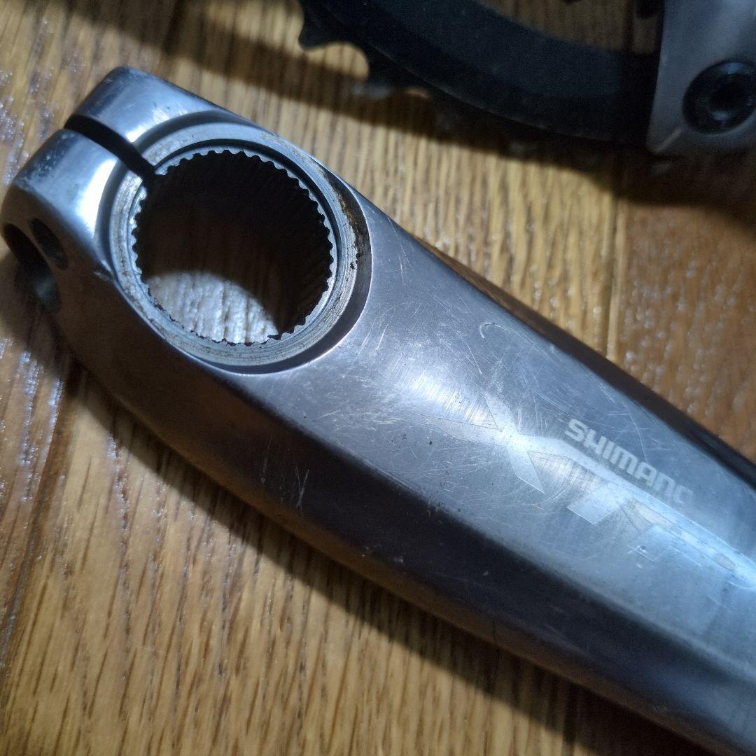 Shimano XTR クランクセット 3ギア　170mm