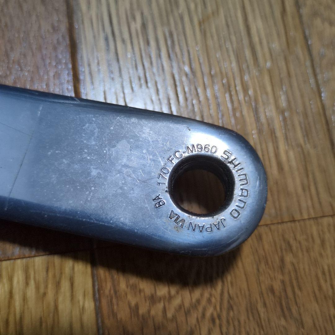 Shimano XTR クランクセット 3ギア　170mm