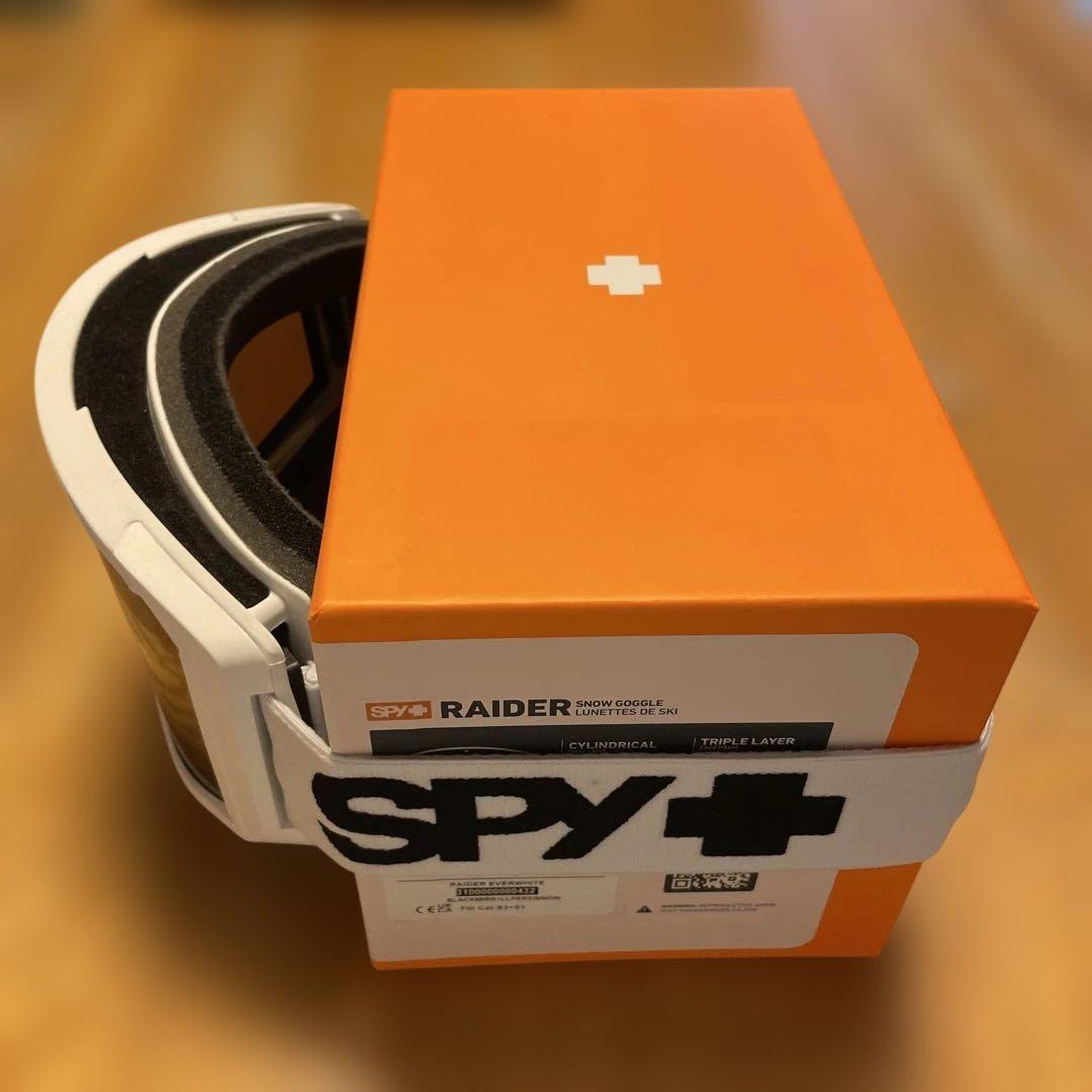 SPY+ RAIDER スノーゴーグル ホワイト
