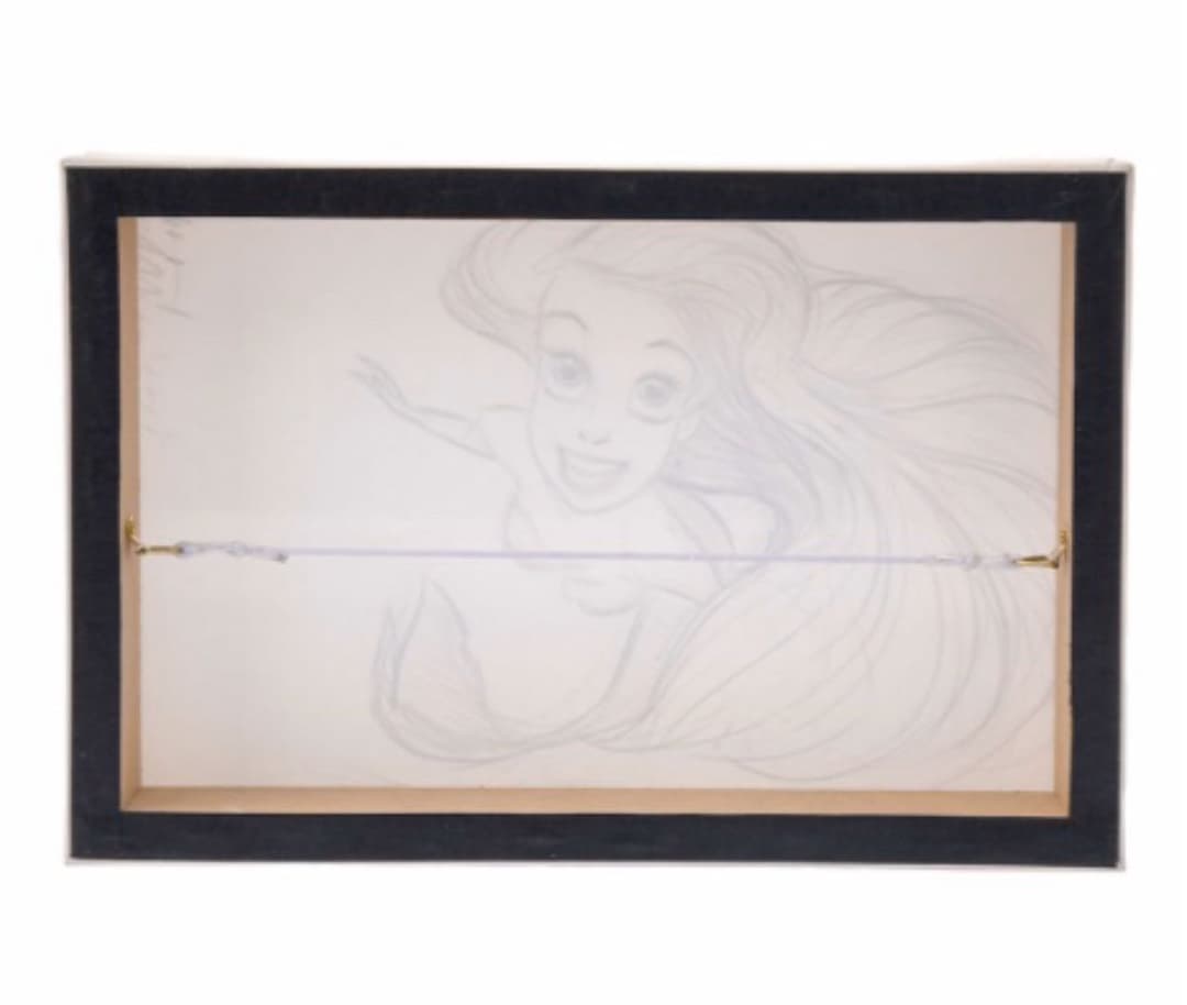新品☆Disney ディズニー アリエル アートボード インテリア