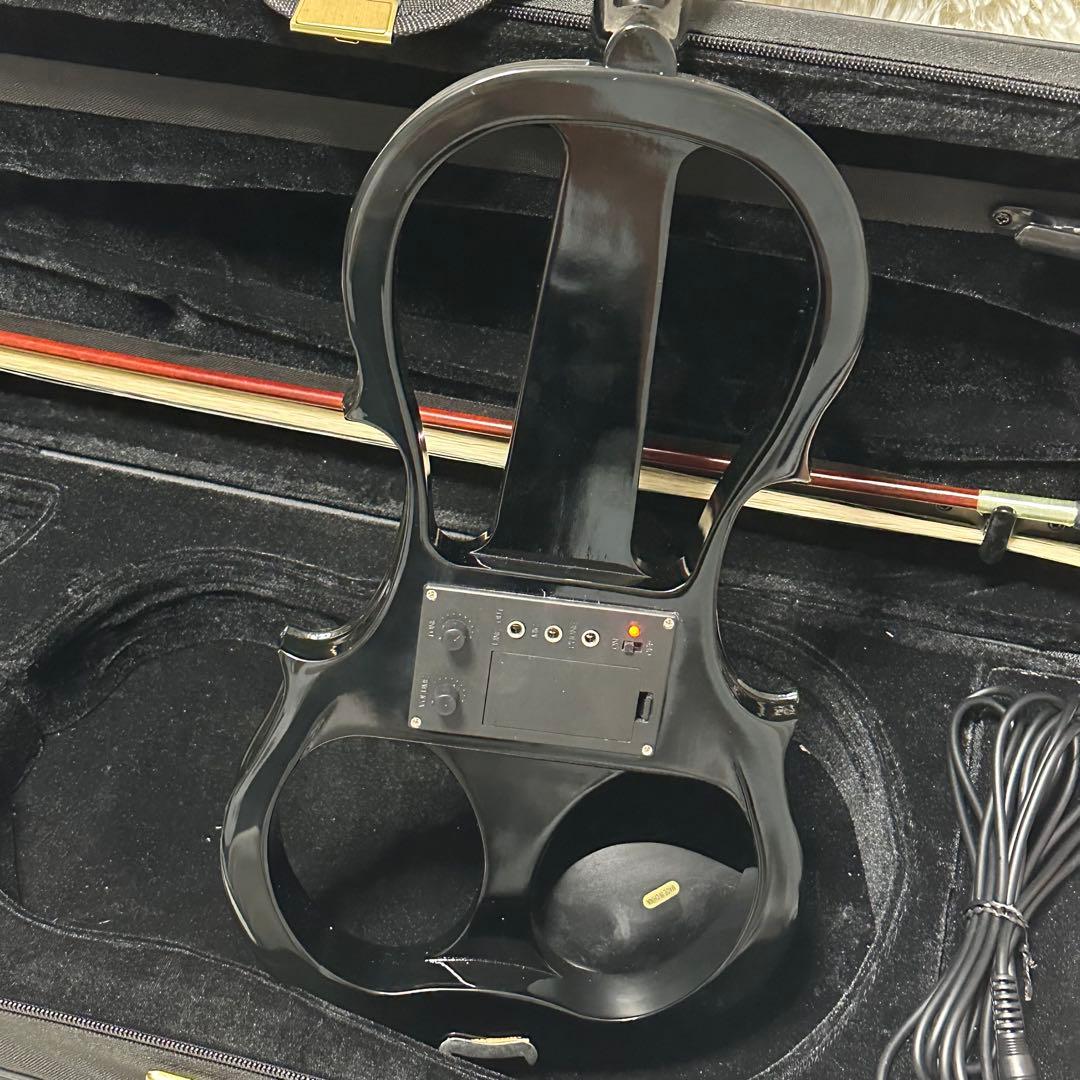 エレクトリックバイオリン ESV-380 4/4 ブラック