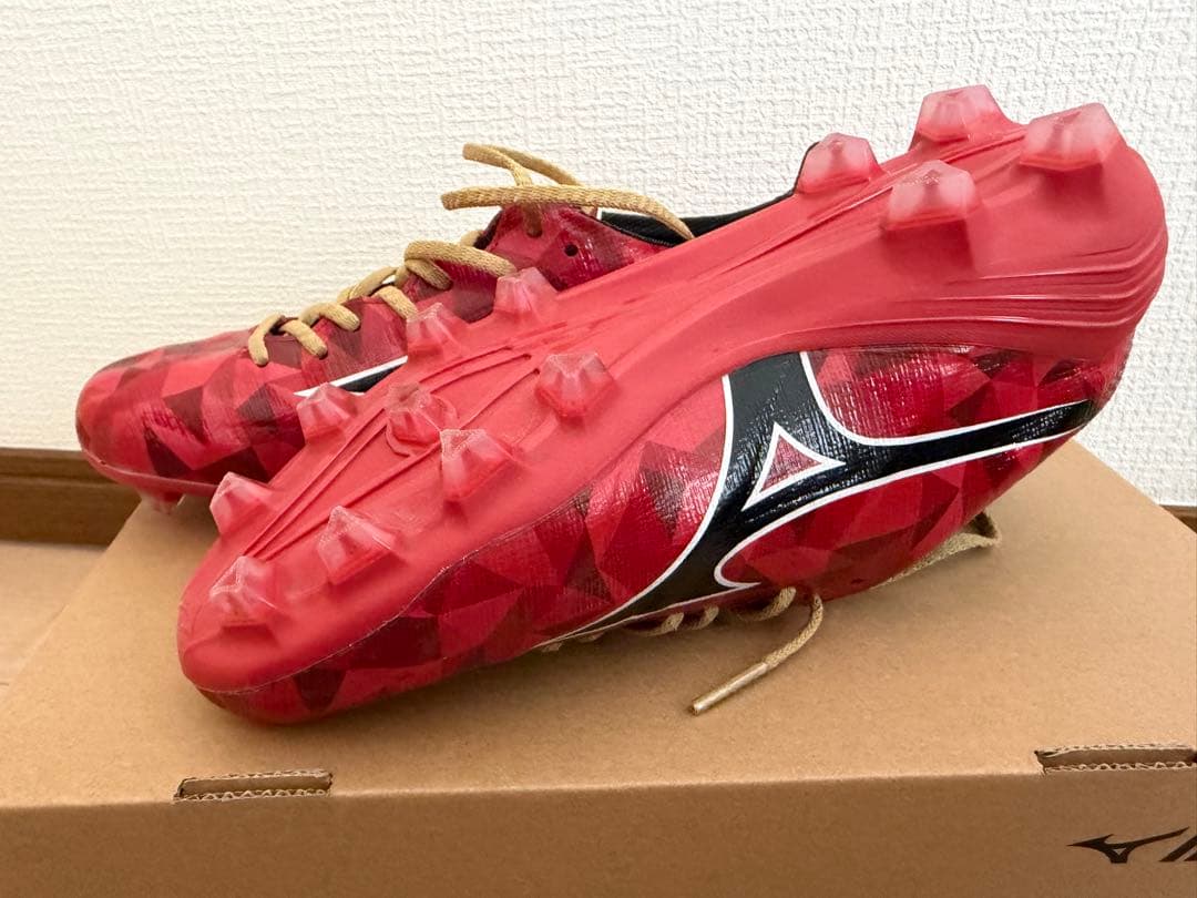 【美品】ミズノアルファ2 PRO 23.0cm （ゼログライド・ゴールド装着）