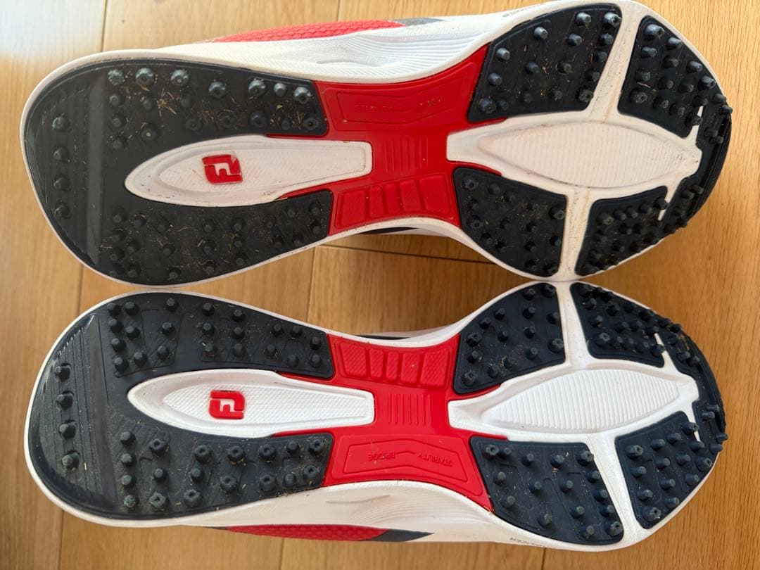 FootJoy ゴルフシューズ ホワイト/レッド