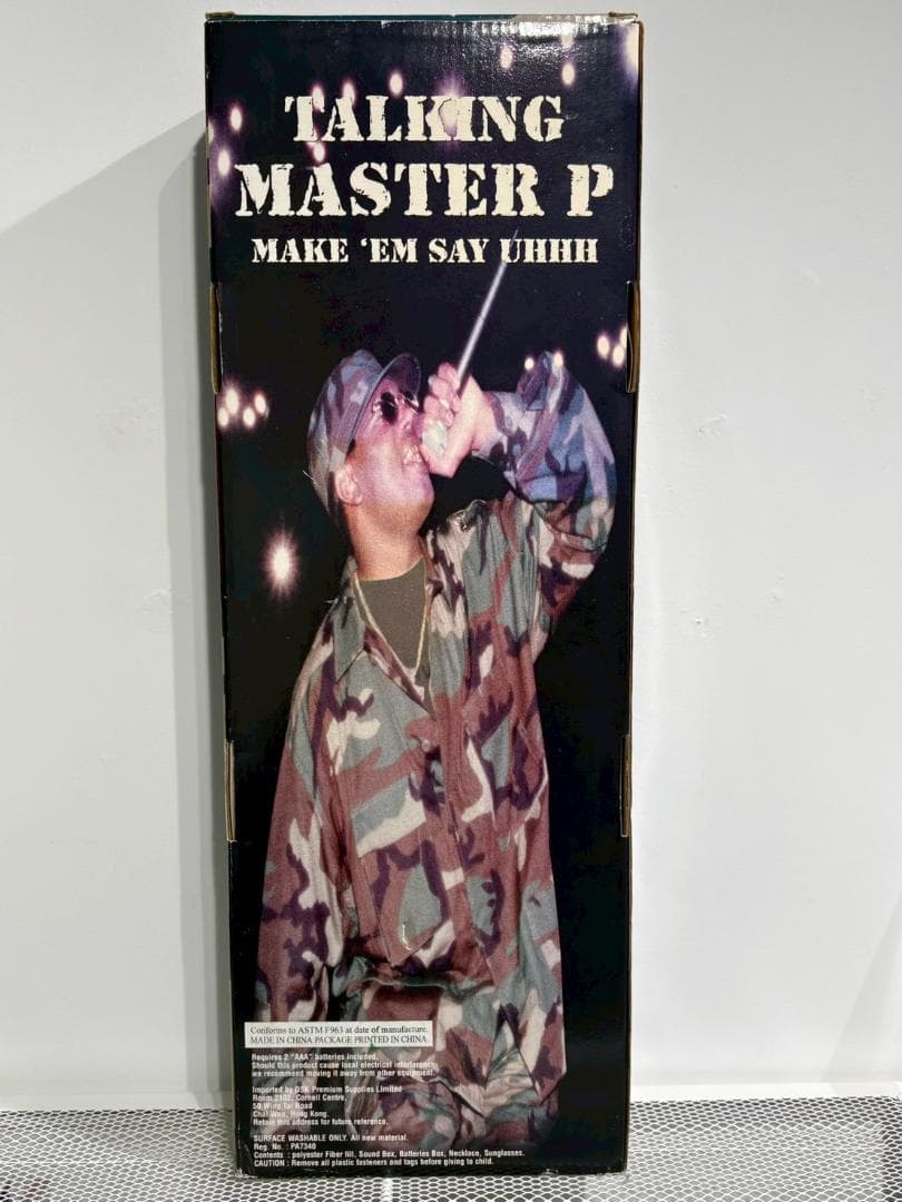 TALKING MASTER P マスターP フィギュア