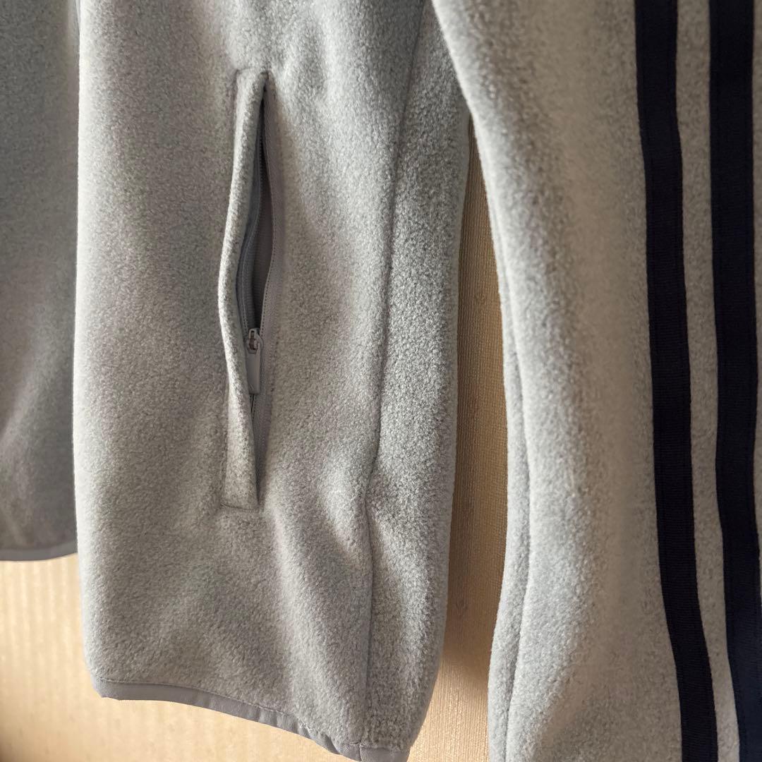 adidas アディダス　ゴルフ　スリーストライプス フリース セットアップ　L