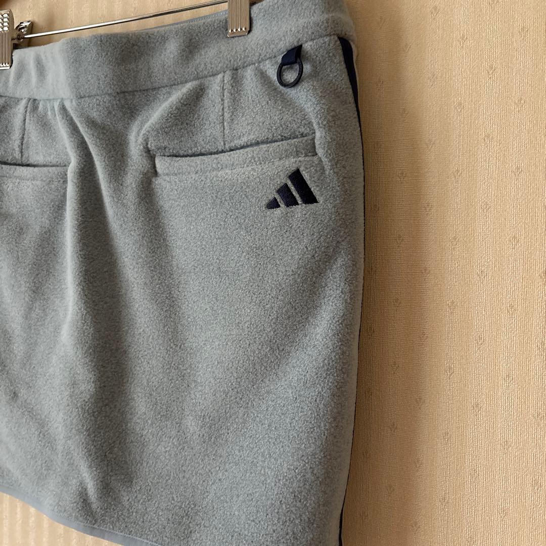 adidas アディダス　ゴルフ　スリーストライプス フリース セットアップ　L