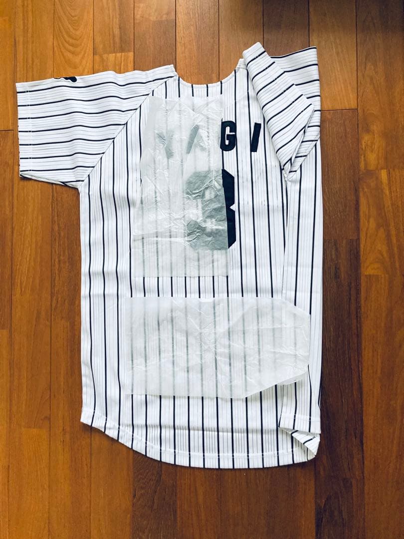 tomo　未使用　阪神タイガース　八木裕　ユニフォーム メンズL 刺繍八木