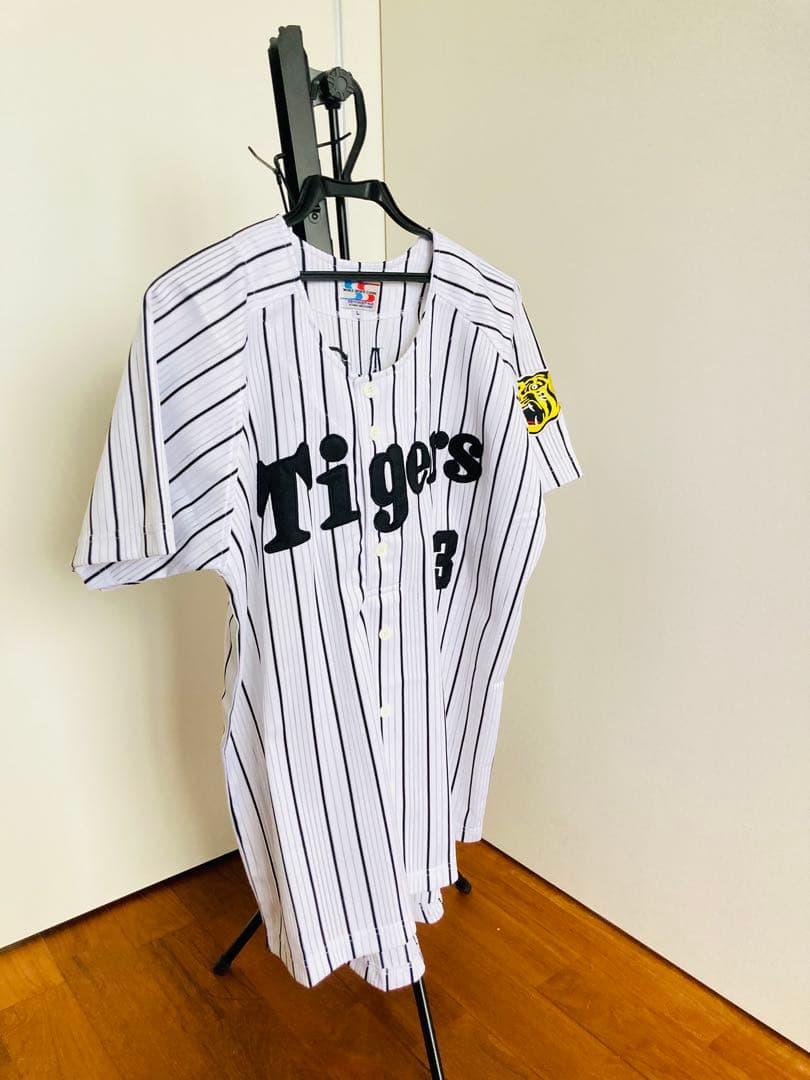 tomo　未使用　阪神タイガース　八木裕　ユニフォーム メンズL 刺繍八木