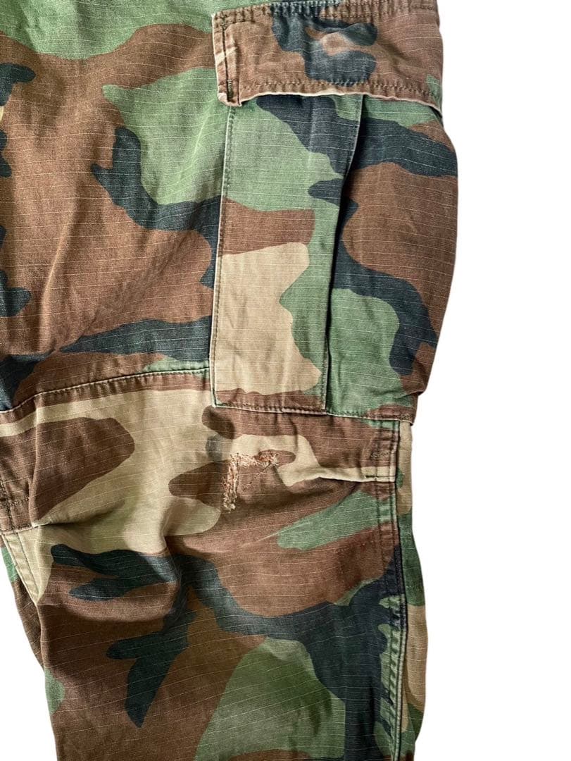 米海兵隊ウッドランド迷彩トラウザーズs/sサイズ希少品