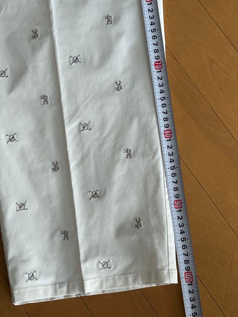 FILA GOLF 刺繍入りホワイトパンツ110サイズ‼️大特価