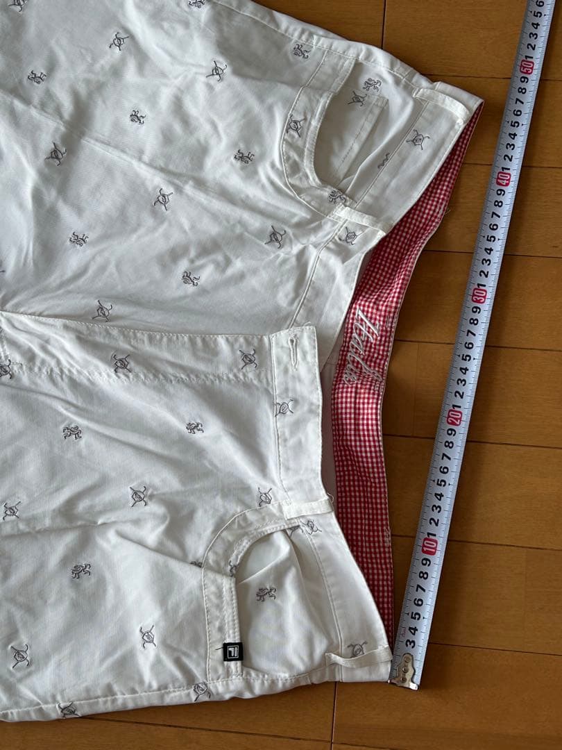 FILA GOLF 刺繍入りホワイトパンツ110サイズ‼️大特価
