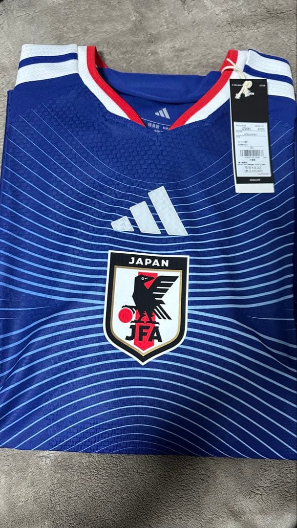 サッカー日本代表 2026 ホーム オーセンティック ユニフォーム 長袖
