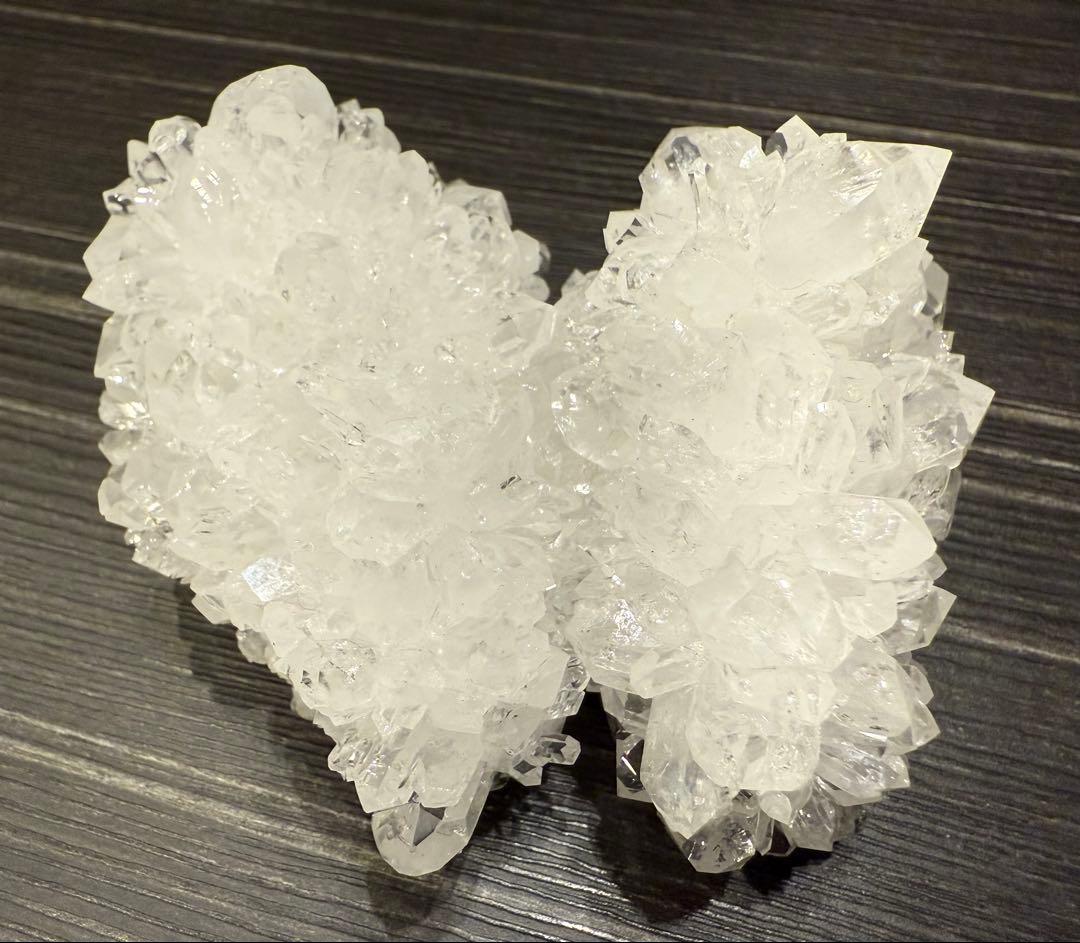 高品質♡ 蝶々 菊花水晶 クラスター クリアクォーツ 浄化 天然石