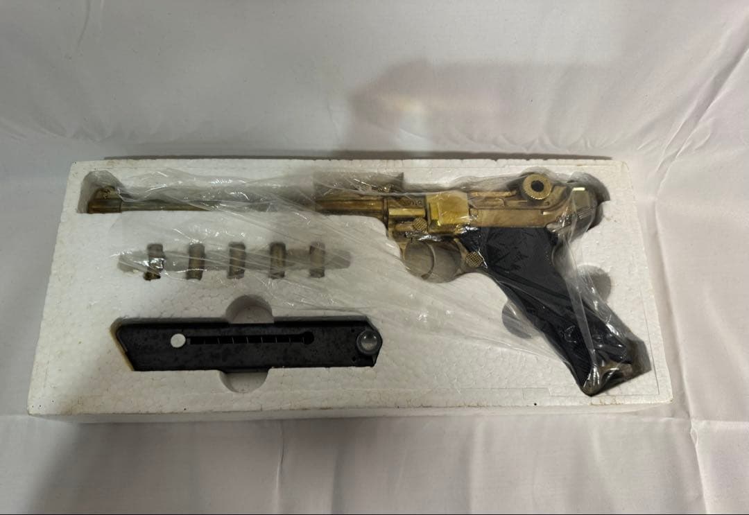 金属モデルガン マルシン ルガーP08 8インチ 旧モデル タニオアクション