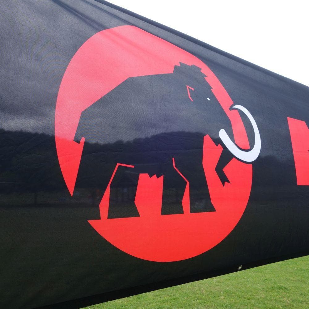 ツトム MAMMUT 大型 バナー フラッグ 旗 マムート 横幕