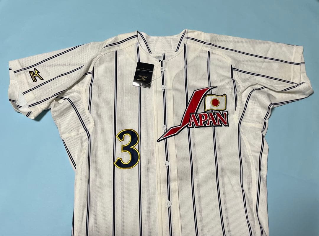 タグ付新品　2003アジア野球選手権　日本代表　長嶋茂雄監督ユニフォーム