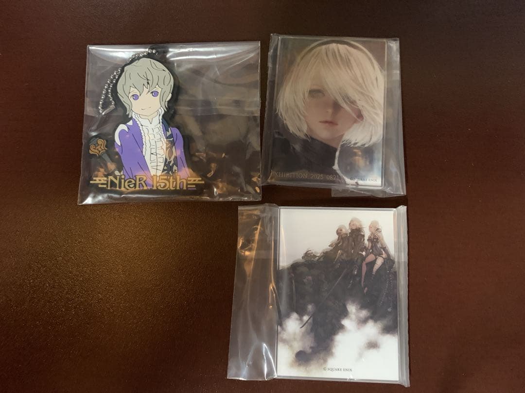 NieR ゲームシリーズ15th記念くじ A賞、D賞、E賞