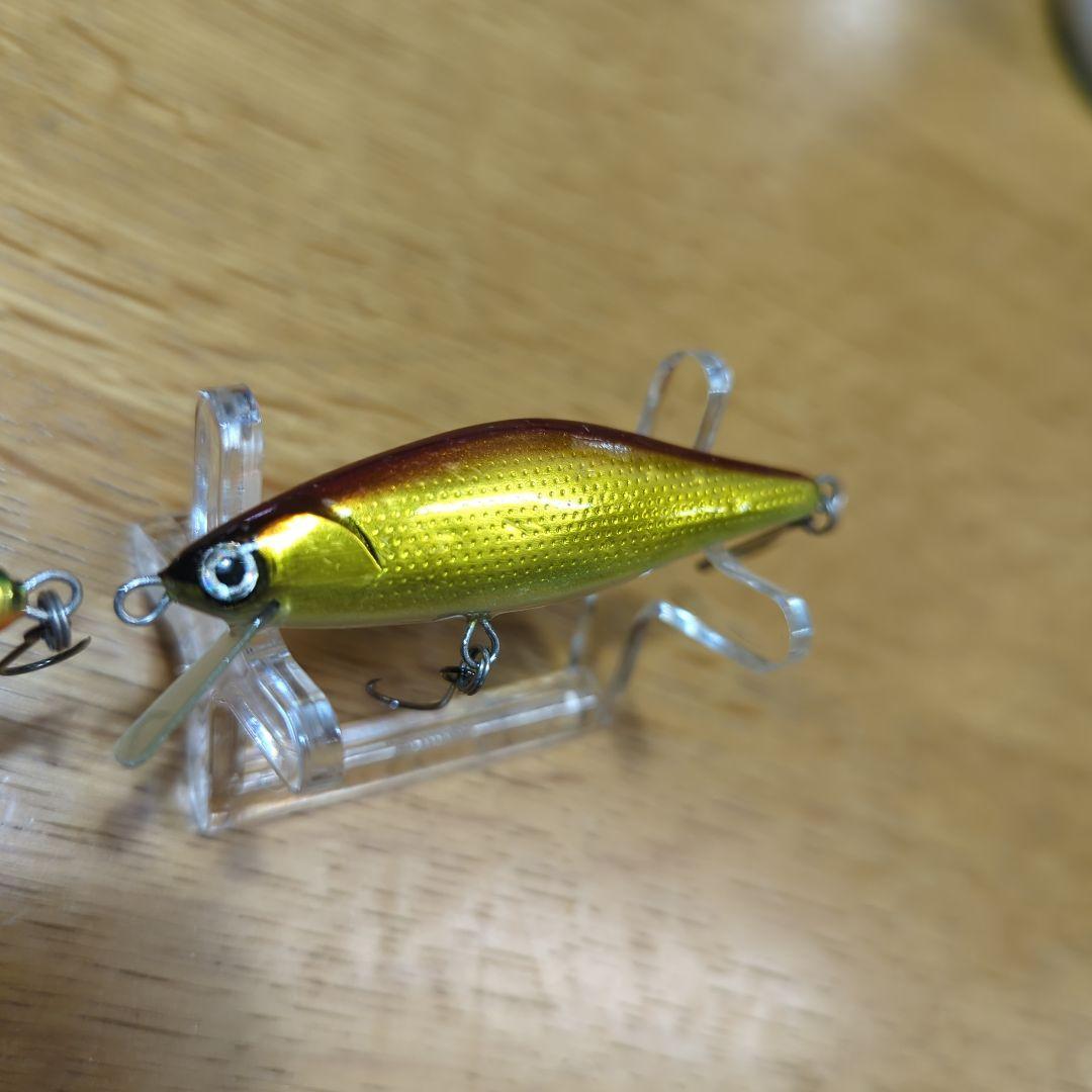 エゴイスト リーフ ハンドメイドミノー 2色セット