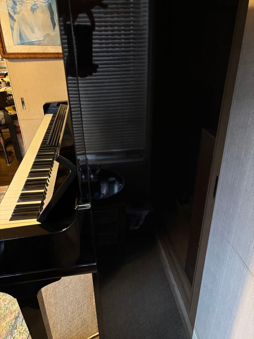 YAMAHA U30Bl アップライト 調律カード有 椅子付