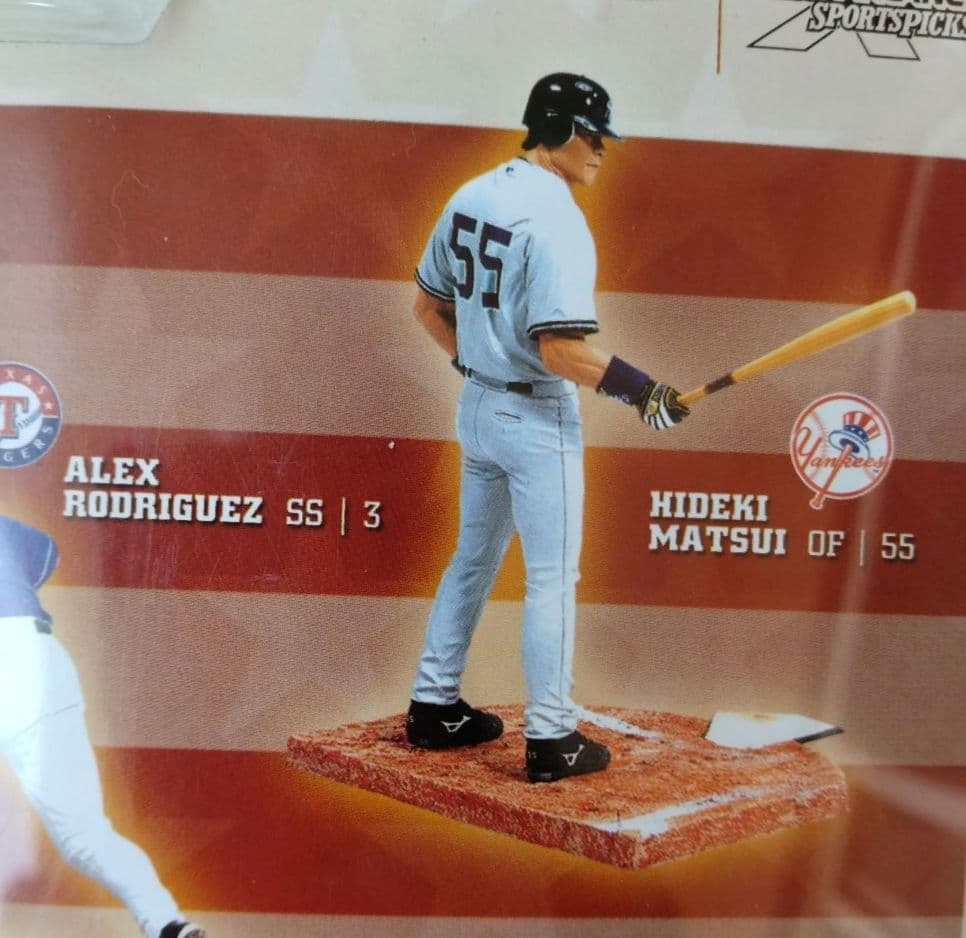 (バリアント/未開封品)マクファーレンMLB 松井秀喜 フィギュア 2体セット