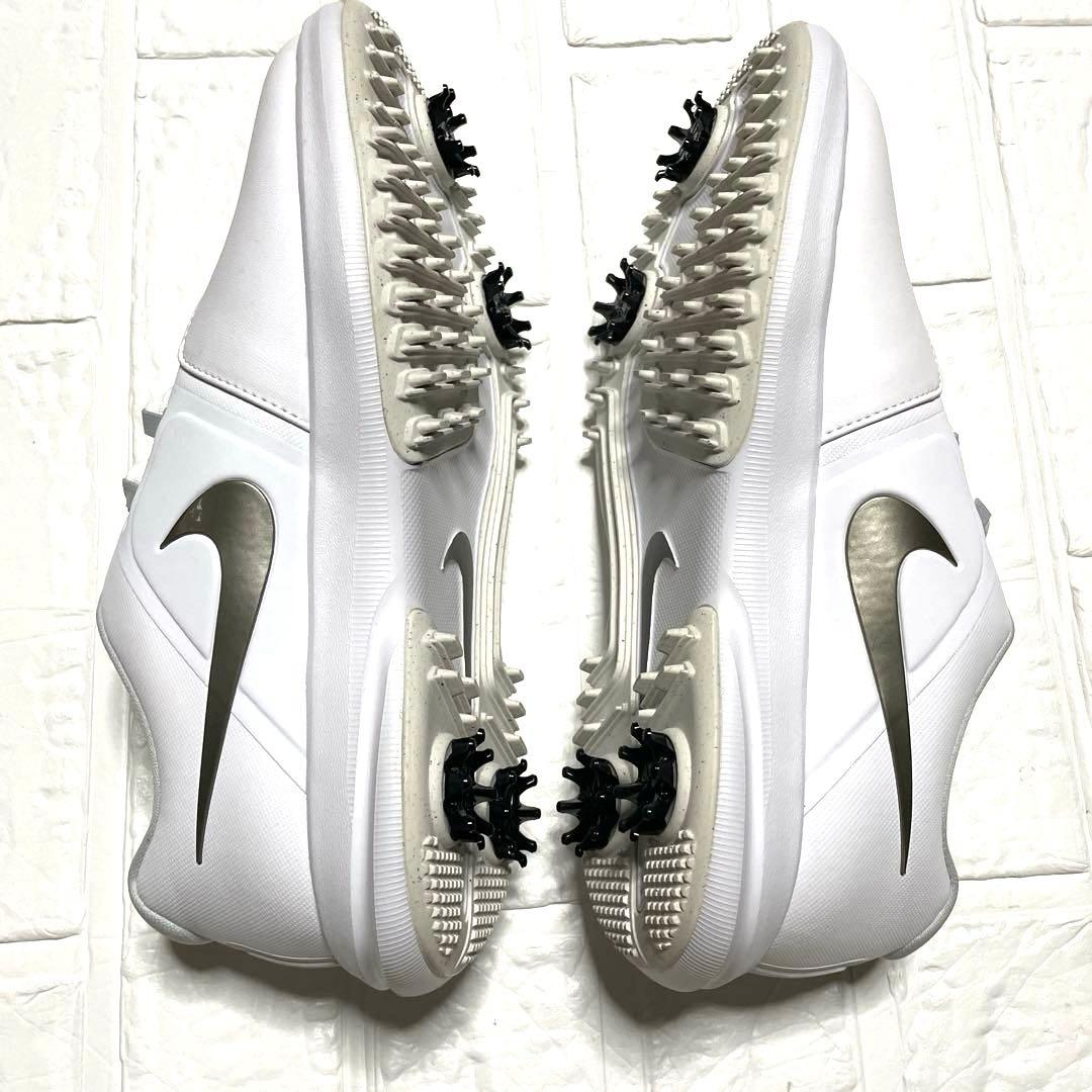NIKEゴルフシューズ　zoom victory ホワイトシルバーほぼ新品　25