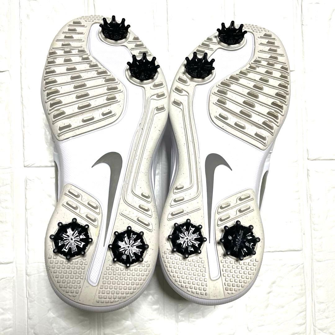 NIKEゴルフシューズ　zoom victory ホワイトシルバーほぼ新品　25