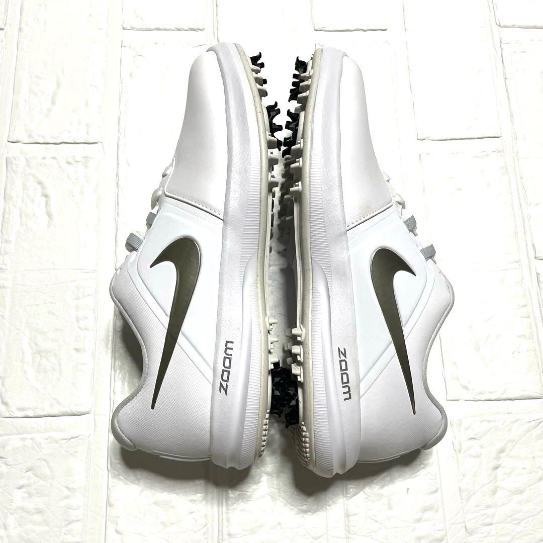 NIKEゴルフシューズ　zoom victory ホワイトシルバーほぼ新品　25