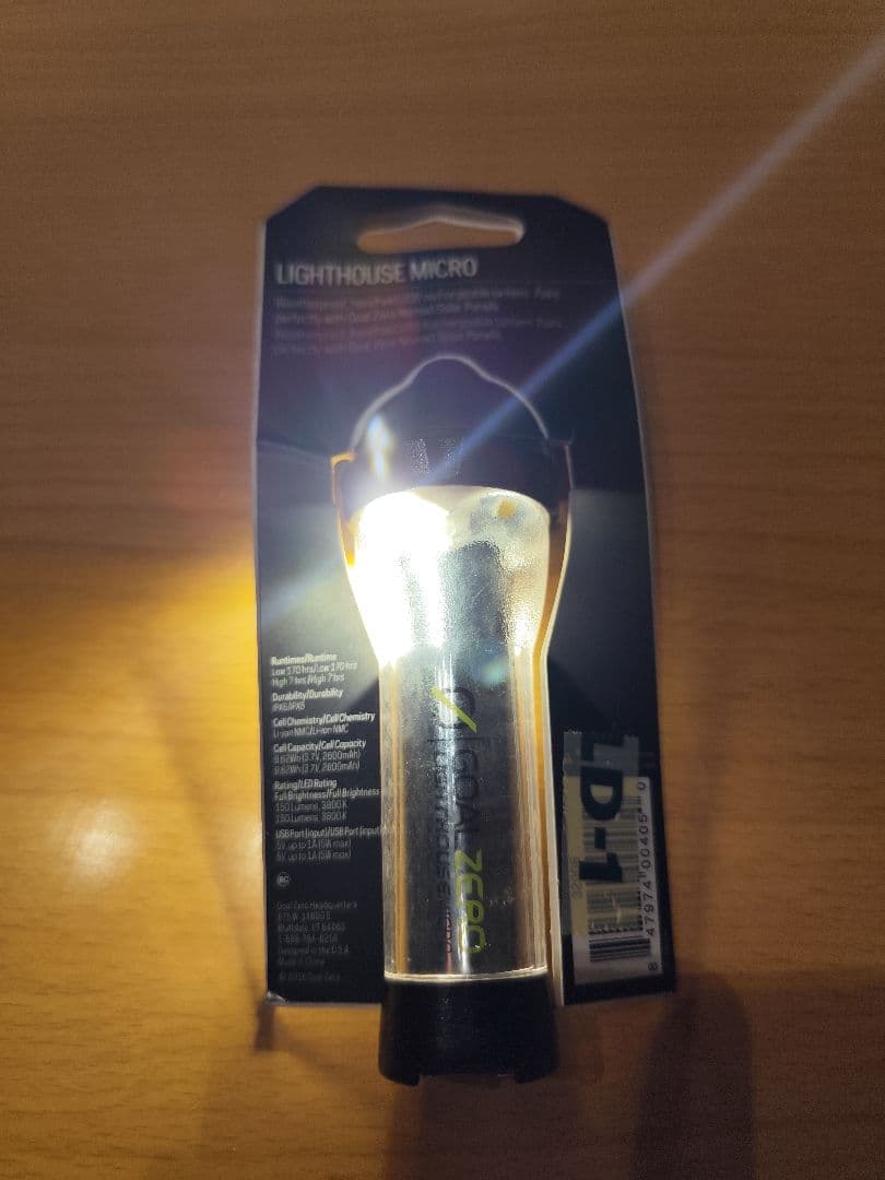 Goal Zero Lighthouse Micro USBランタン