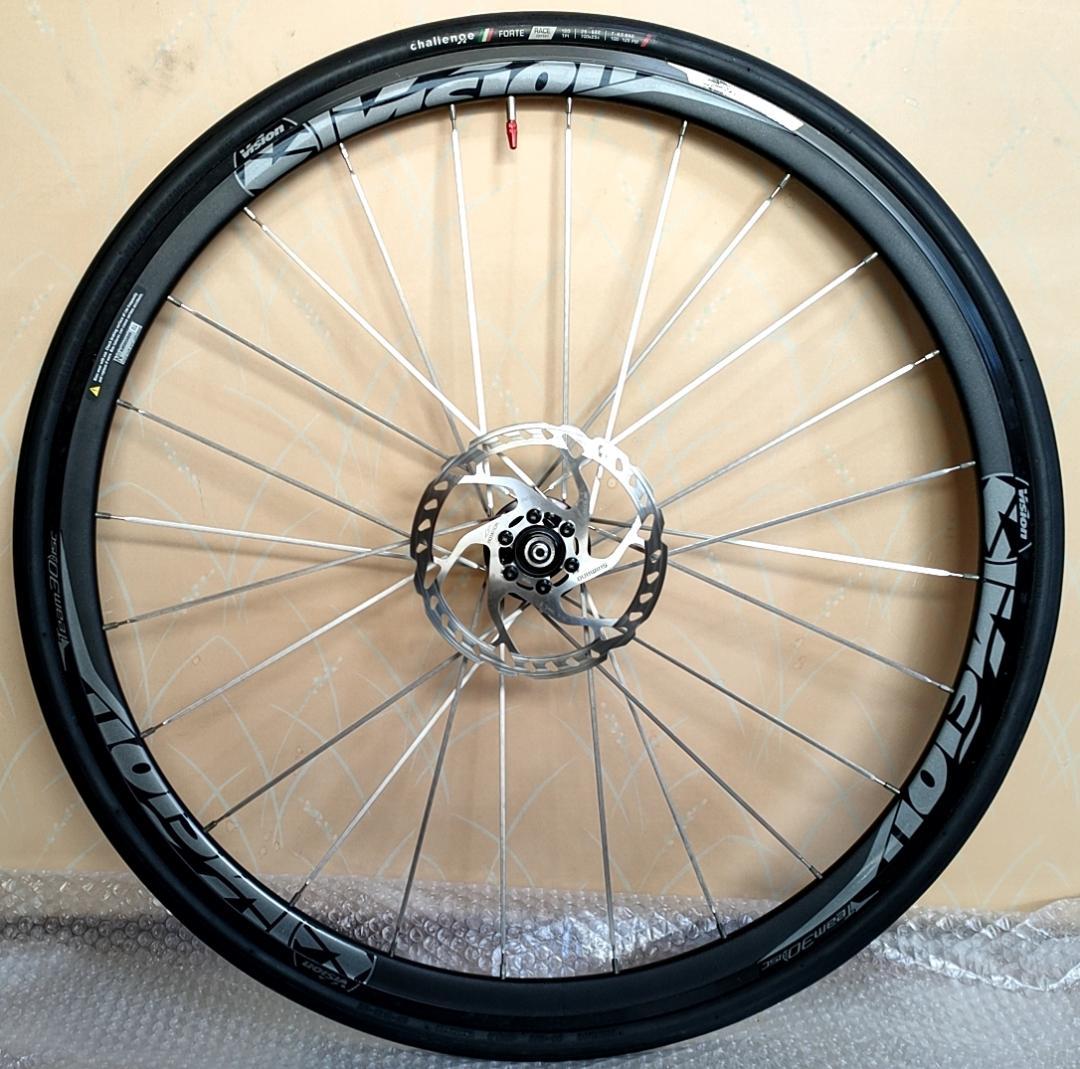 VISION TEAM30 DISC クイックタイプ ホイール前後セット 自転車