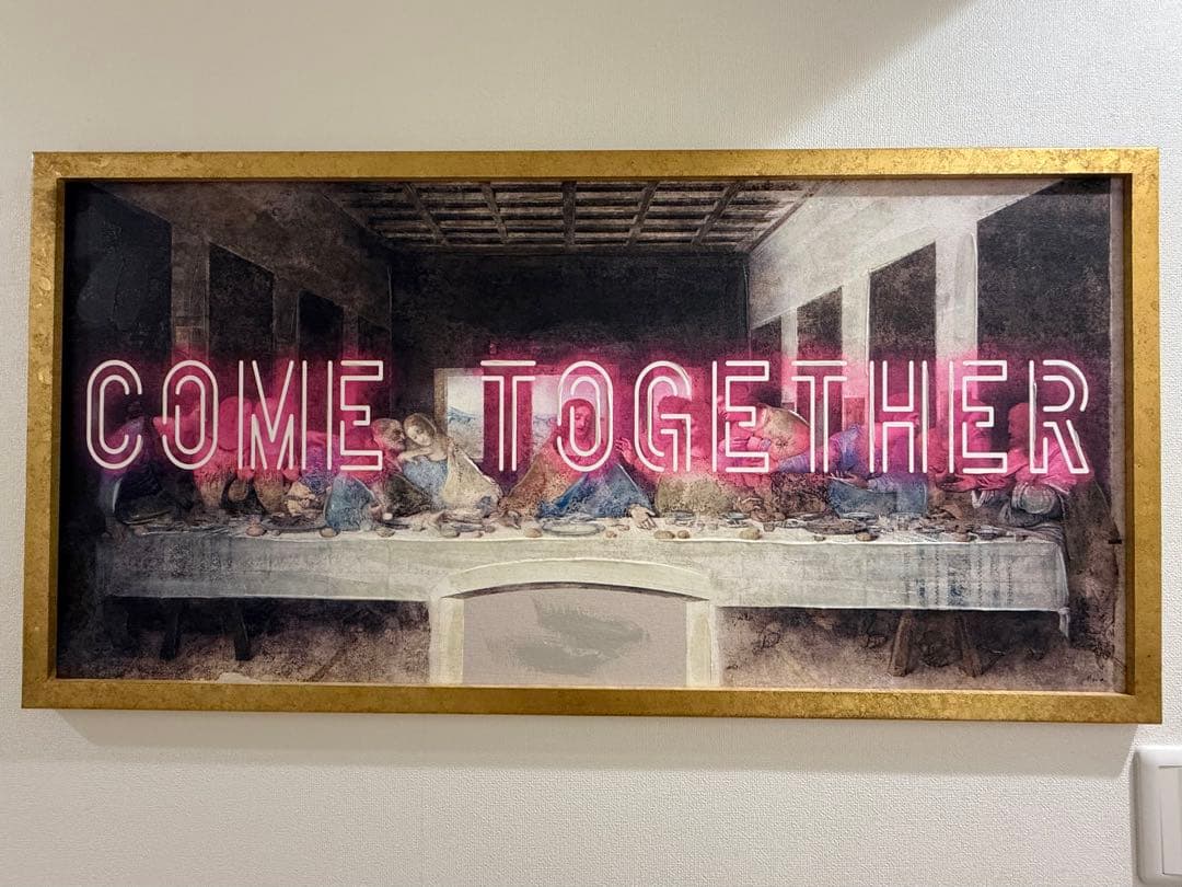Francfranc COME TOGETHER アートボード　最後の晩餐