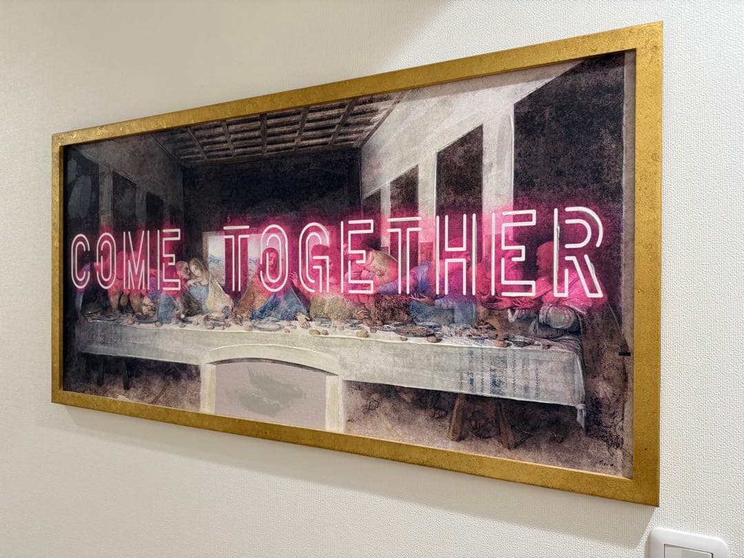 Francfranc COME TOGETHER アートボード　最後の晩餐