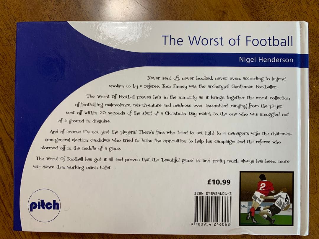 ＂The Worst of Football＂醜いプレーを集めた珍本！