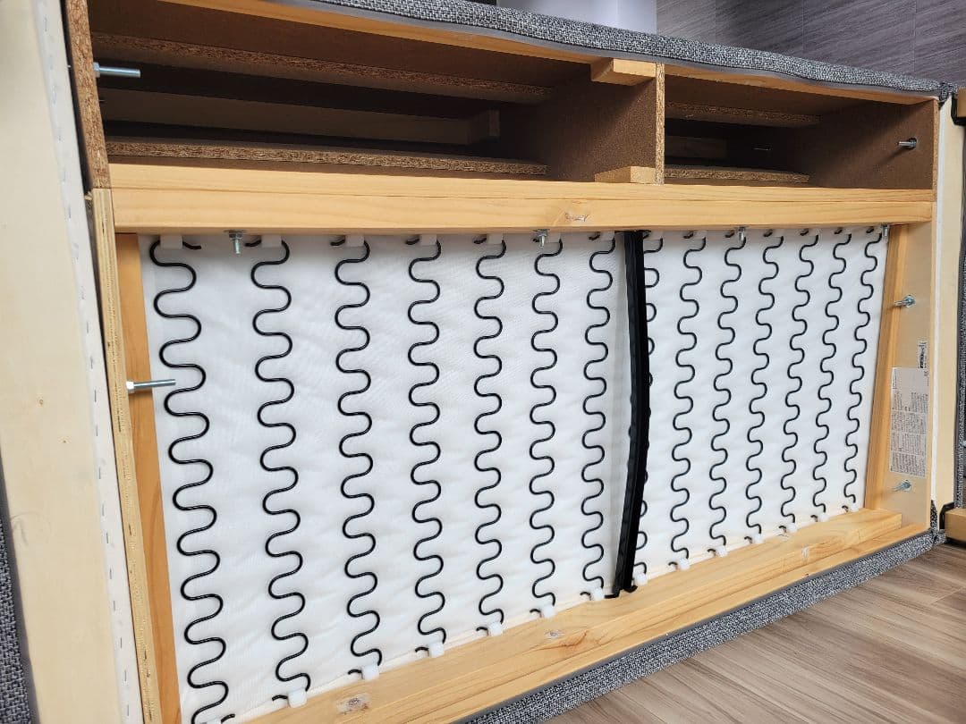 ナ*リ様 【中古】IKEA Karlstad グレー 2.5人掛け ソファー
