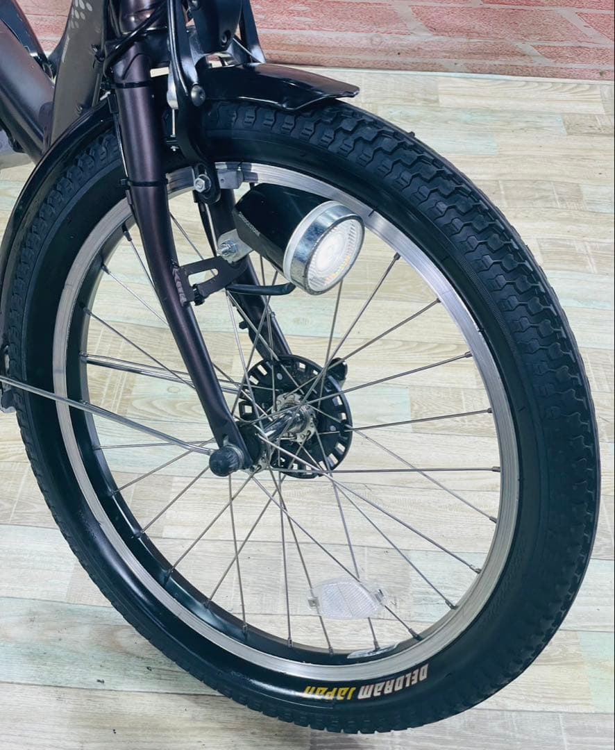 ZK3722 電動自転車 ブリヂストン アンジェリーノ 子供乗せ 20インチ