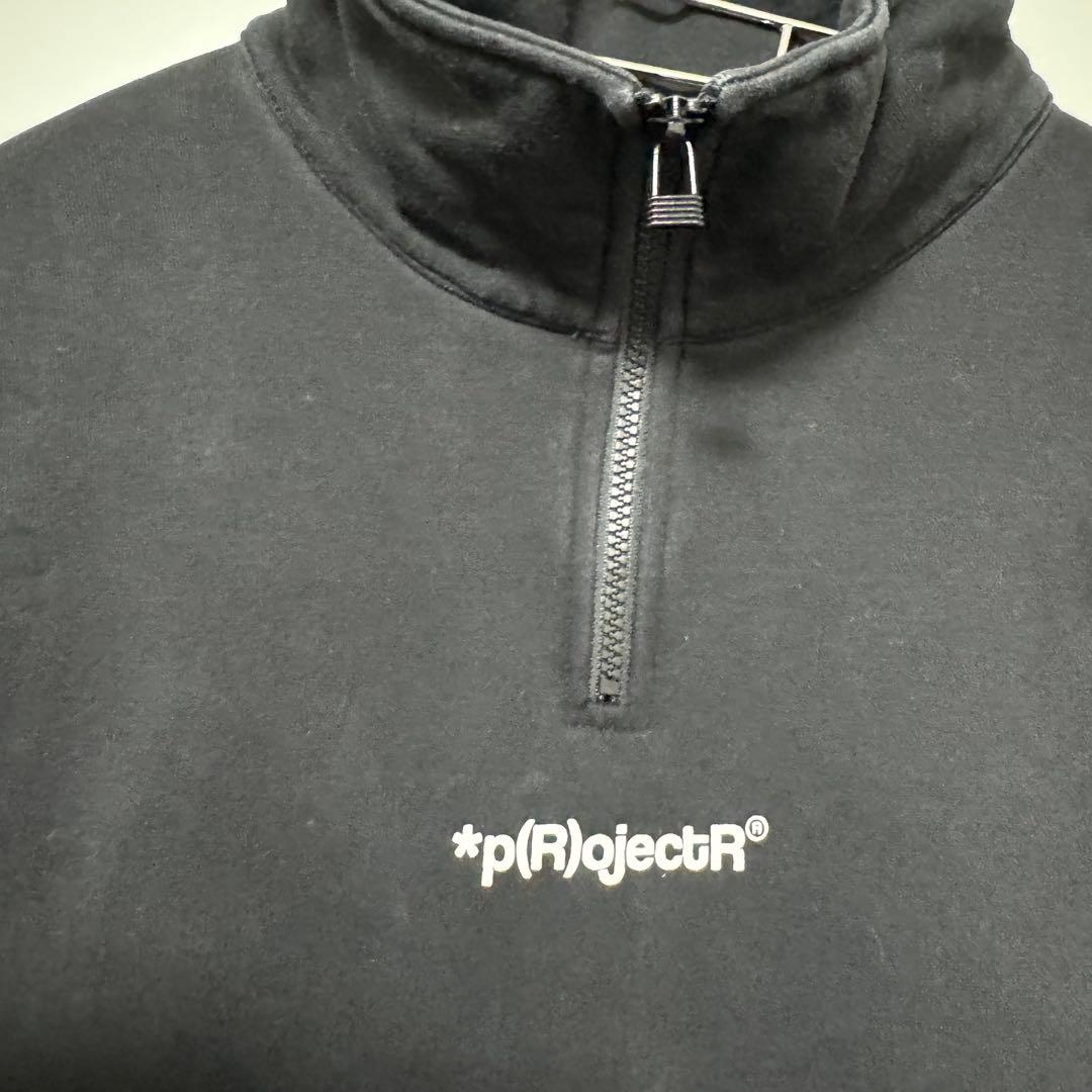 *p(R)oject R® ロゴハーフジップスウェット Sサイズ
