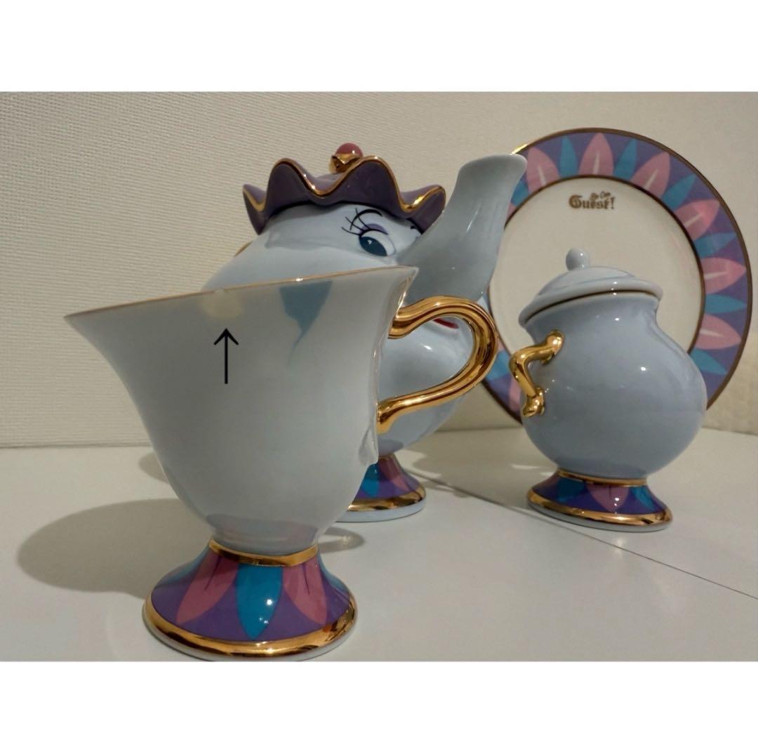 ディズニー　美女と野獣　Be Our Guest! 陶器製食器セット