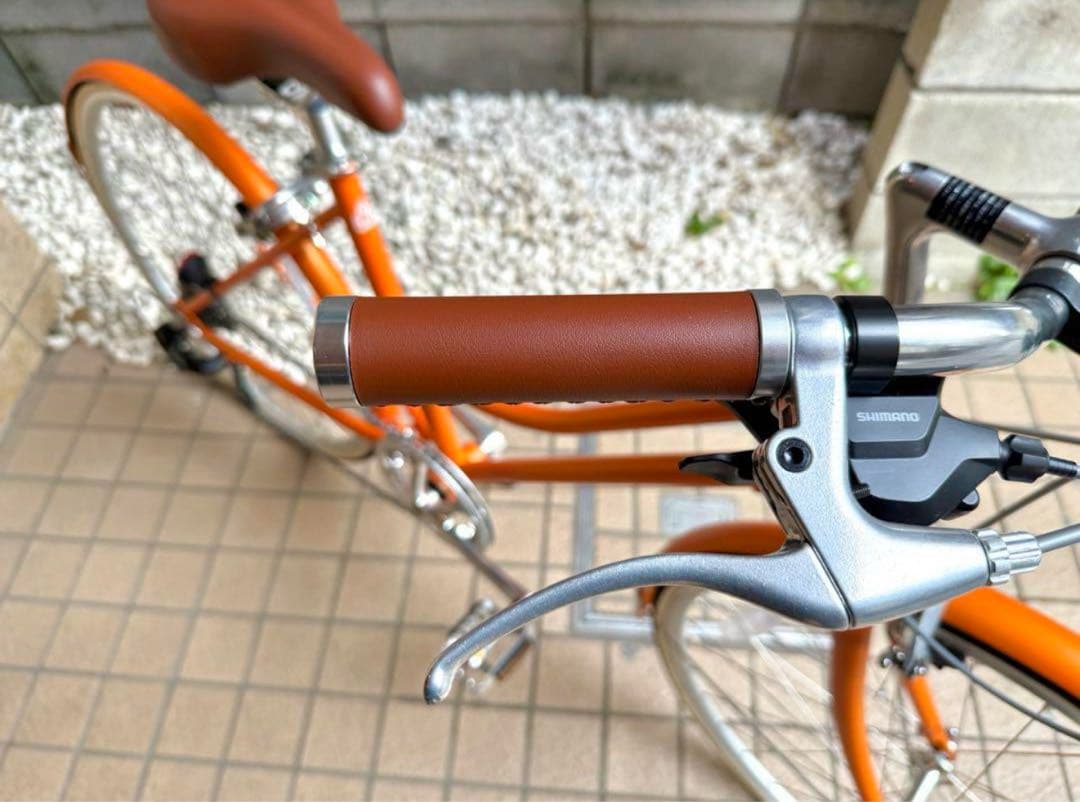 新品未使用 Panther シティサイクル 26インチ Orange
